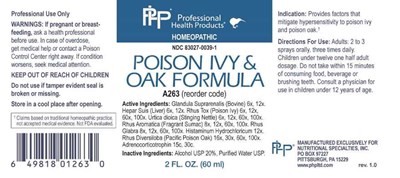 Poison Ivy &amp;  Oak Formula (Nspc0048 Poison Ivy Oak Formula)